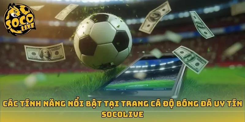 Các tính năng nổi bật tại trang cá độ bóng đá uy tín Socolive
