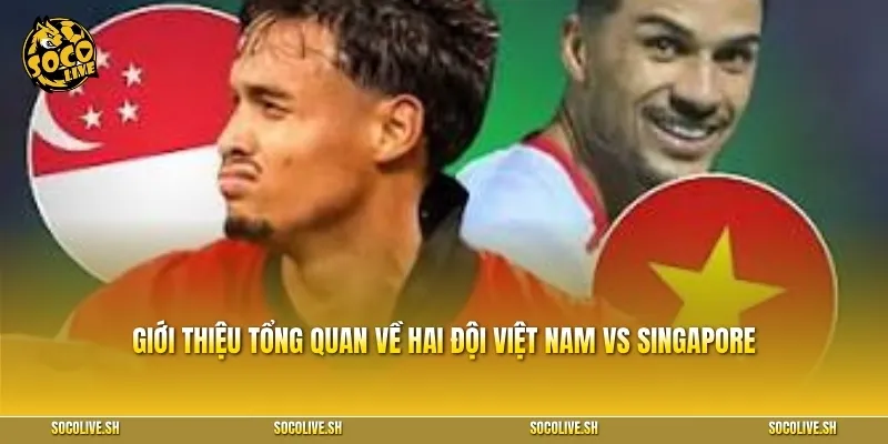 Giới thiệu tổng quan về hai đội Việt Nam vs Singapore