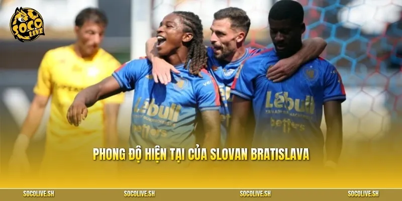 Phong độ hiện tại của Slovan Bratislava